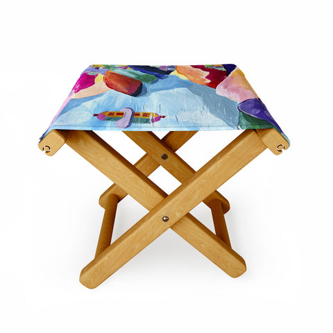 LouBruzzoni Water rainbow landscape Folding Stool