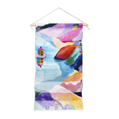 LouBruzzoni Water rainbow landscape Wall Hanging Portrait
