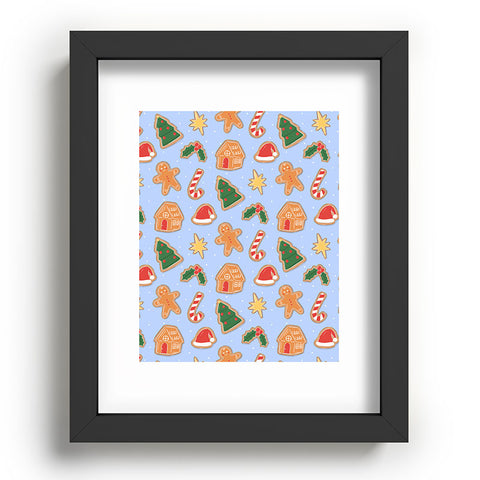 Love_Ryming Christmas Cookies Recessed Framing Rectangle