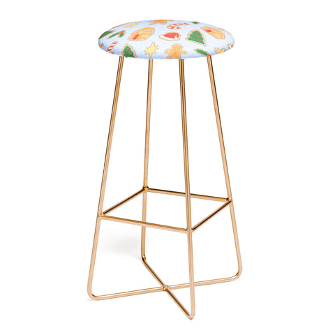 Love_Ryming Christmas Cookies Bar Stool