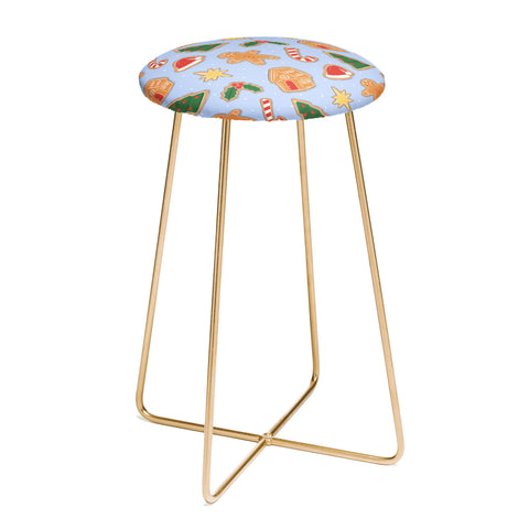 Love_Ryming Christmas Cookies Counter Stool