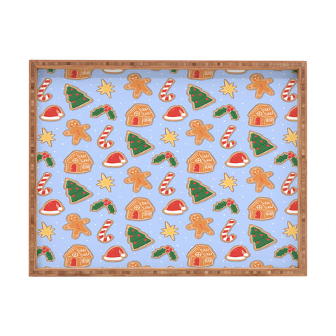 Love_Ryming Christmas Cookies Rectangular Tray