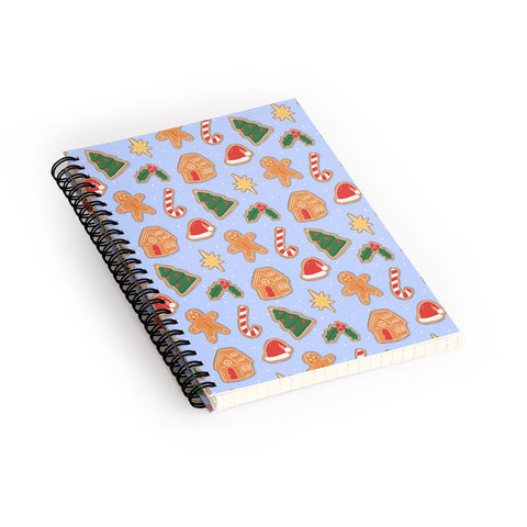 Love_Ryming Christmas Cookies Spiral Notebook