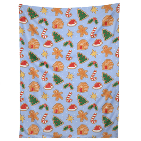 Love_Ryming Christmas Cookies Tapestry