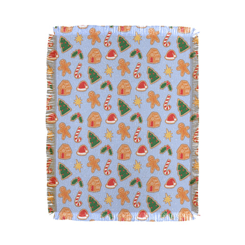 Love_Ryming Christmas Cookies Throw Blanket