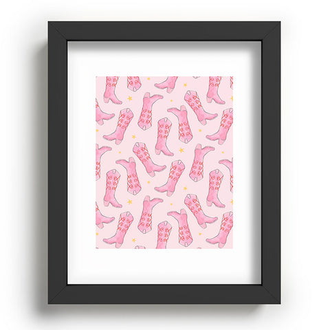 Love_Ryming Stars and Boots Recessed Framing Rectangle