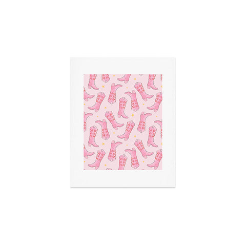 Love_Ryming Stars and Boots Art Print