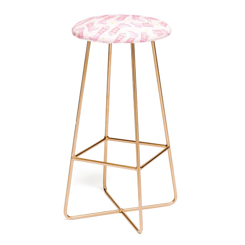 Love_Ryming Stars and Boots Bar Stool