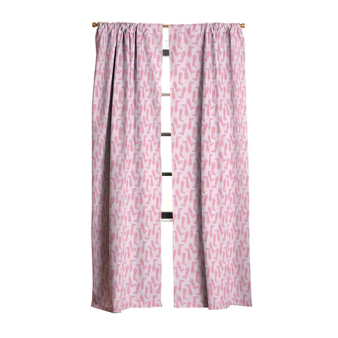 Love_Ryming Stars and Boots Blackout Window Curtain