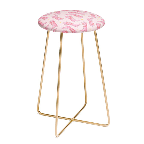 Love_Ryming Stars and Boots Counter Stool