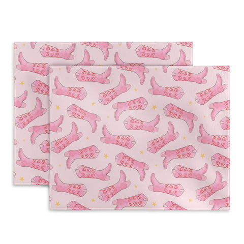 Love_Ryming Stars and Boots Placemat