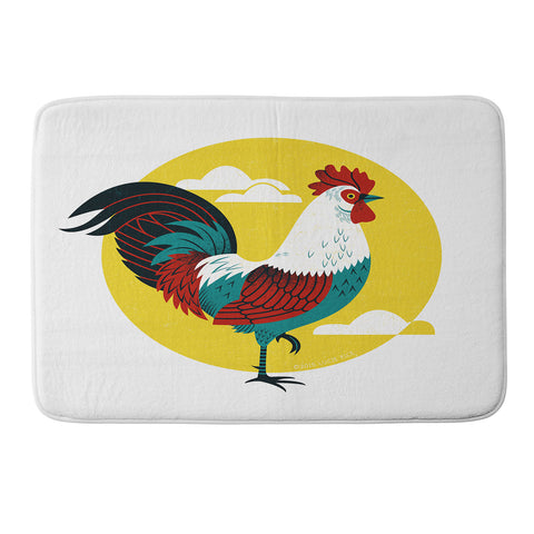 Lucie Rice Strut Memory Foam Bath Mat