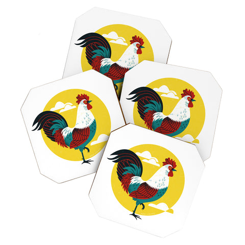 Lucie Rice Strut Coaster Set