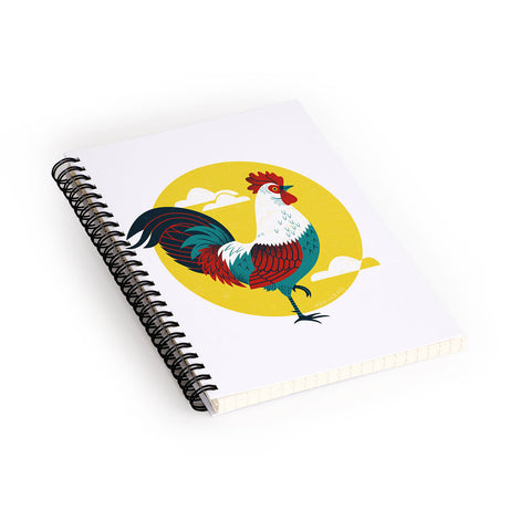 Lucie Rice Strut Spiral Notebook