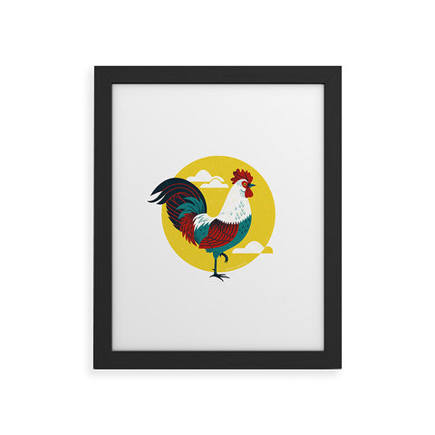 Lucie Rice Strut Framed Art Print