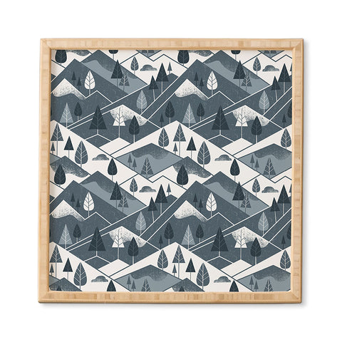 Lucie Rice Winter Woods Framed Wall Art