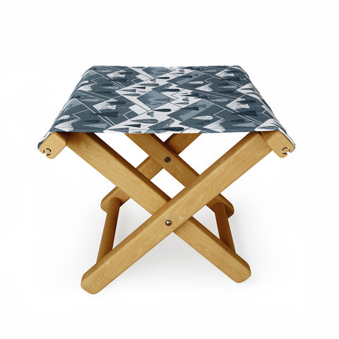 Lucie Rice Winter Woods Folding Stool