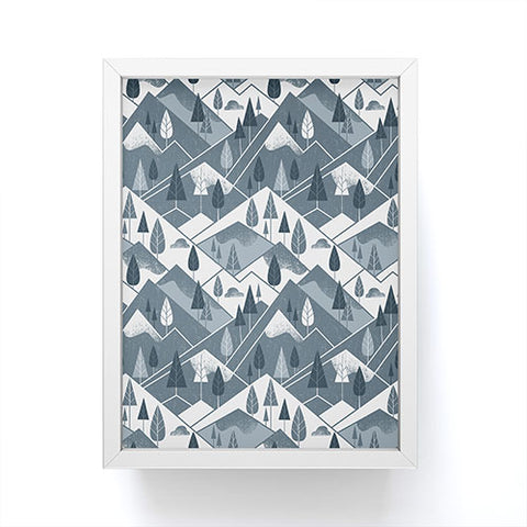 Lucie Rice Winter Woods Framed Mini Art Print