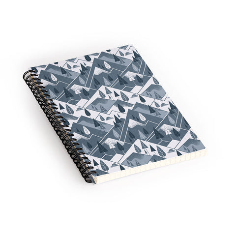 Lucie Rice Winter Woods Spiral Notebook