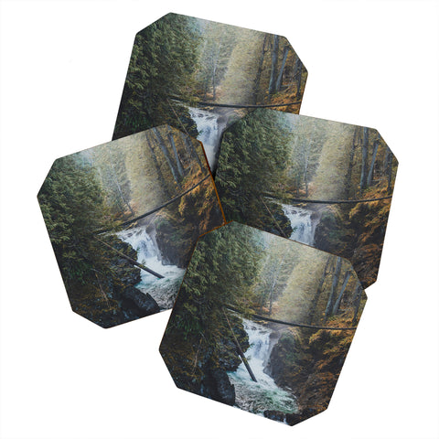 Luke Gram Little Qualicum Falls Coaster Set