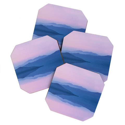 Luke Gram Mountain Reflections Coaster Set