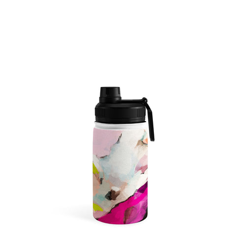 lunetricotee landscape mountain painting Water Bottle