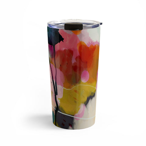 lunetricotee paysage abstract Travel Mug