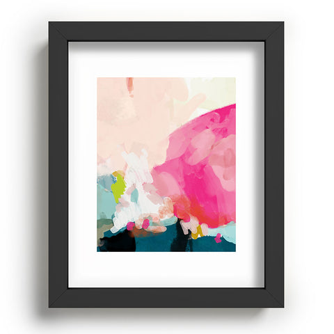 lunetricotee pink sky Recessed Framing Rectangle