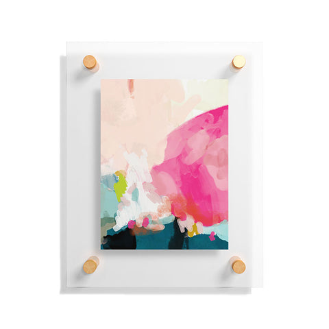 lunetricotee pink sky Floating Acrylic Print