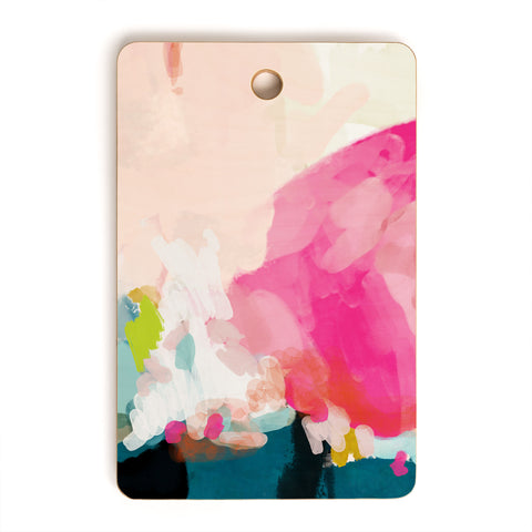 lunetricotee pink sky Cutting Board Rectangle