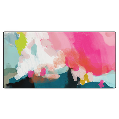lunetricotee pink sky Desk Mat