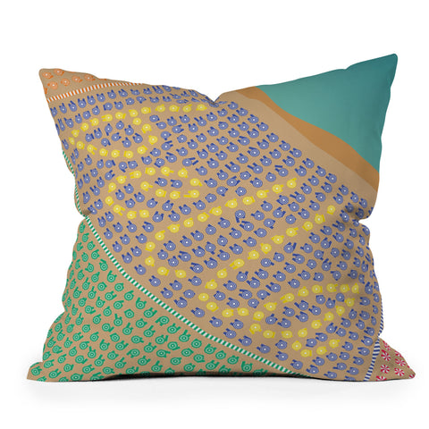 Lyman Creative Co Bella Beautiful Italy Beach Outdoor Throw Pillow