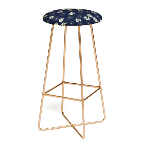 Lyman Creative Co Celestial Flowers Bar Stool