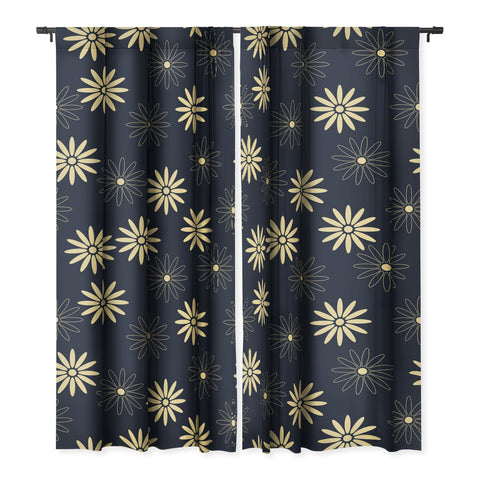 Lyman Creative Co Celestial Flowers Blackout Non Repeat