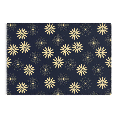 Lyman Creative Co Celestial Flowers Outdoor Rug