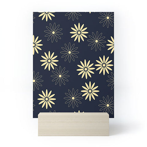 Lyman Creative Co Celestial Flowers Mini Art Print