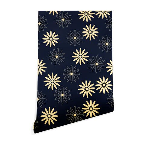 Lyman Creative Co Celestial Flowers Wallpaper