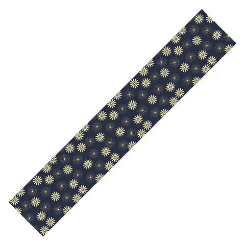 Lyman Creative Co Celestial Flowers Table Runner