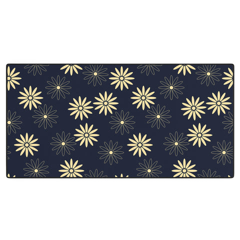 Lyman Creative Co Celestial Flowers Desk Mat