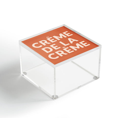 Lyman Creative Co Creme de la Creme French Retro Acrylic Box