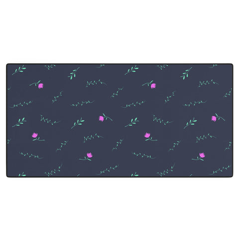 Lyman Creative Co Floral Vines Desk Mat