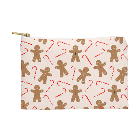 Lyman Creative Co Gingerbread Man Candy Cane Pouch