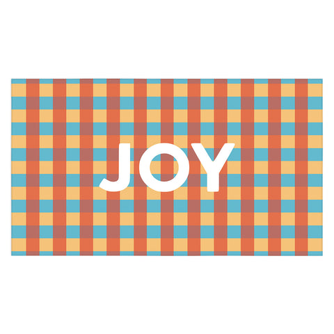 Lyman Creative Co Joy in Christmas Plaid Tablecloth