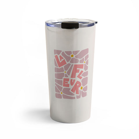 Lyman Creative Co La Fleur French Flower Travel Mug