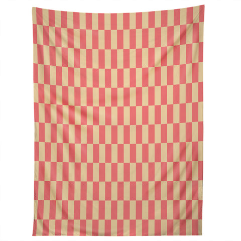 Lyman Creative Co Narrow Check Pattern Retro Co Tapestry