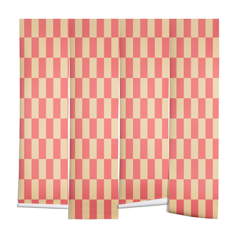 Lyman Creative Co Narrow Check Pattern Retro Co Wall Mural