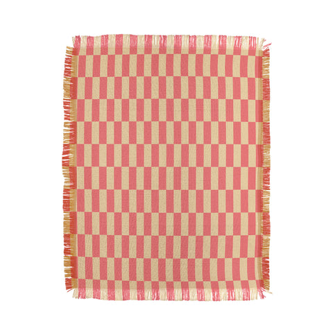 Lyman Creative Co Narrow Check Pattern Retro Co Throw Blanket