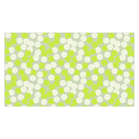 Lyman Creative Co Pickleball Ball Pattern Tablecloth