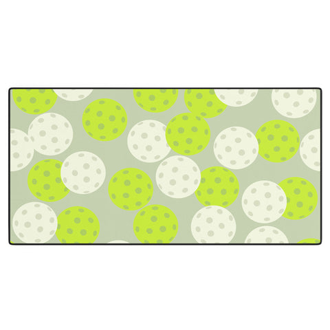 Lyman Creative Co Pickleball Ball Pattern Desk Mat