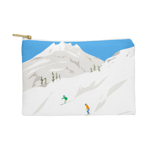 Lyman Creative Co Snowy Mountain Skiers Pouch